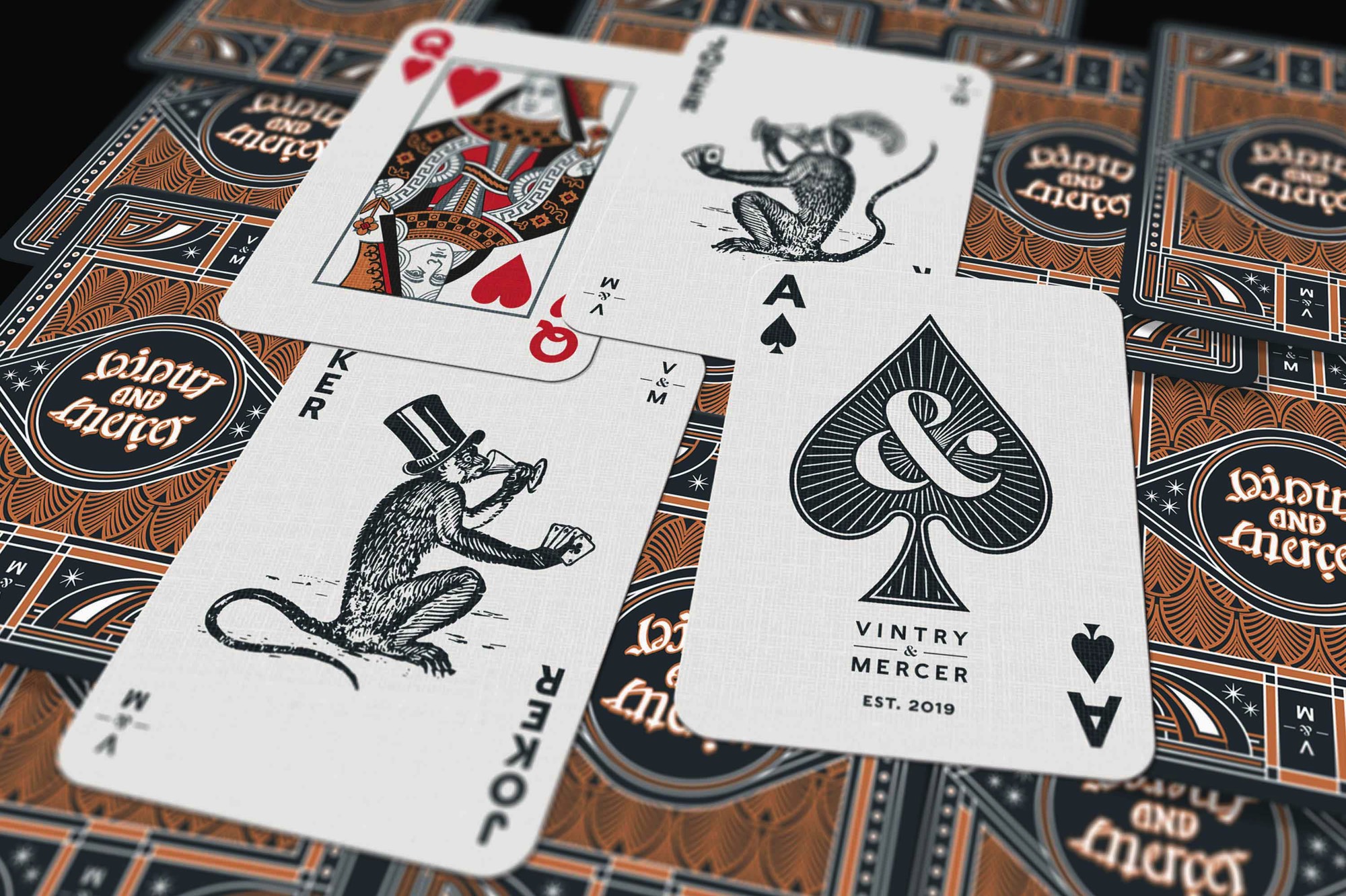 Vintry & Mercer hotel playing cards