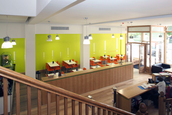 The Resource Cafe interior