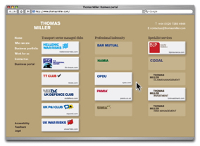 Thomas Miller business portal