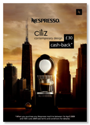 Nespresso A4 Citz flyer