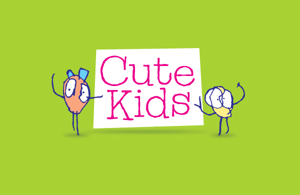 Cute Kids logo design