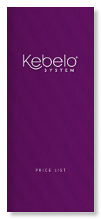 Kebelo price list cover design