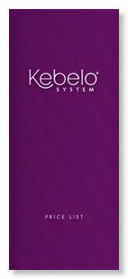 Kebelo price list cover design