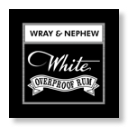 Wray & Nephew one colour logo black