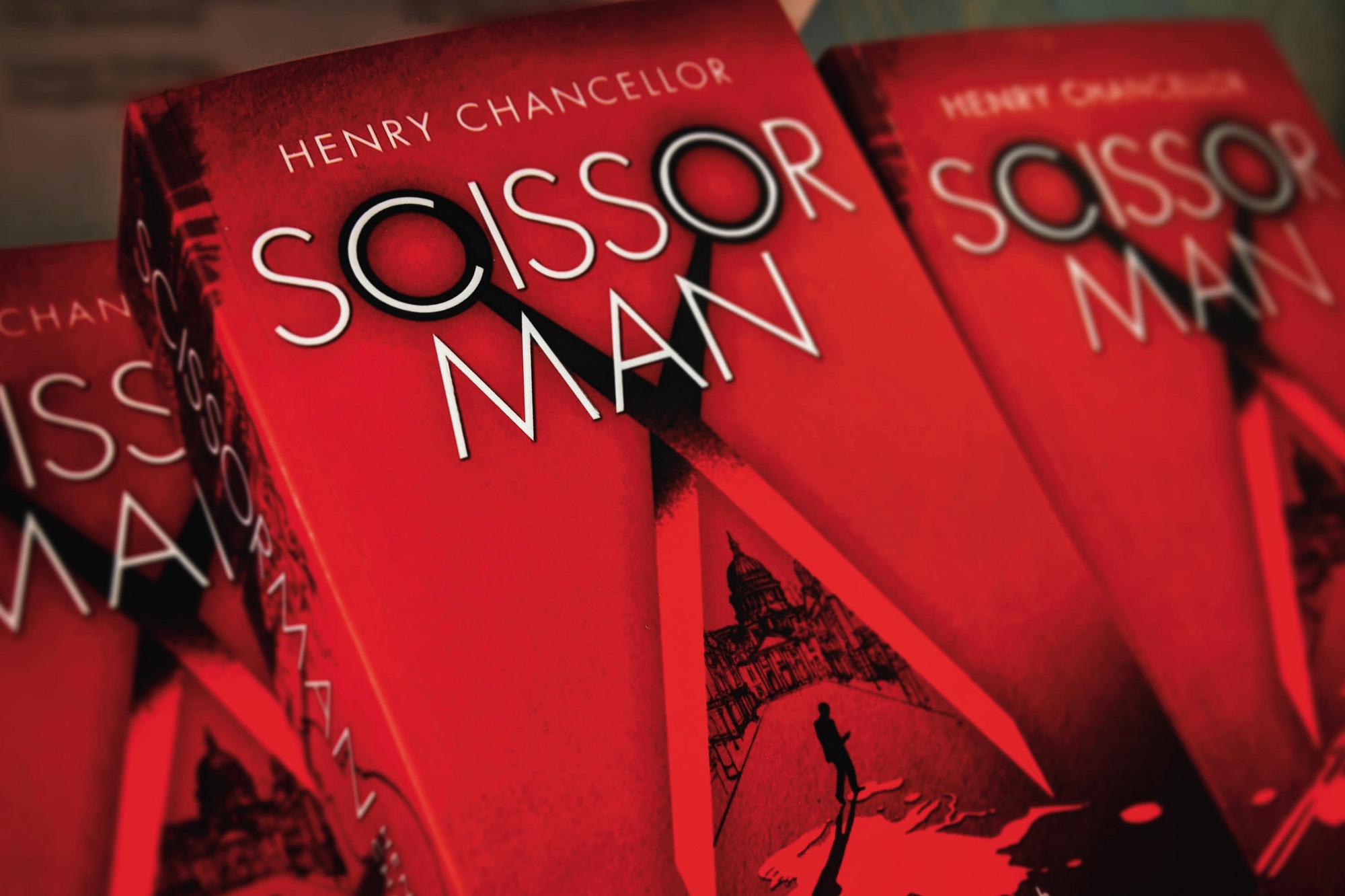 Scissorman book cover design