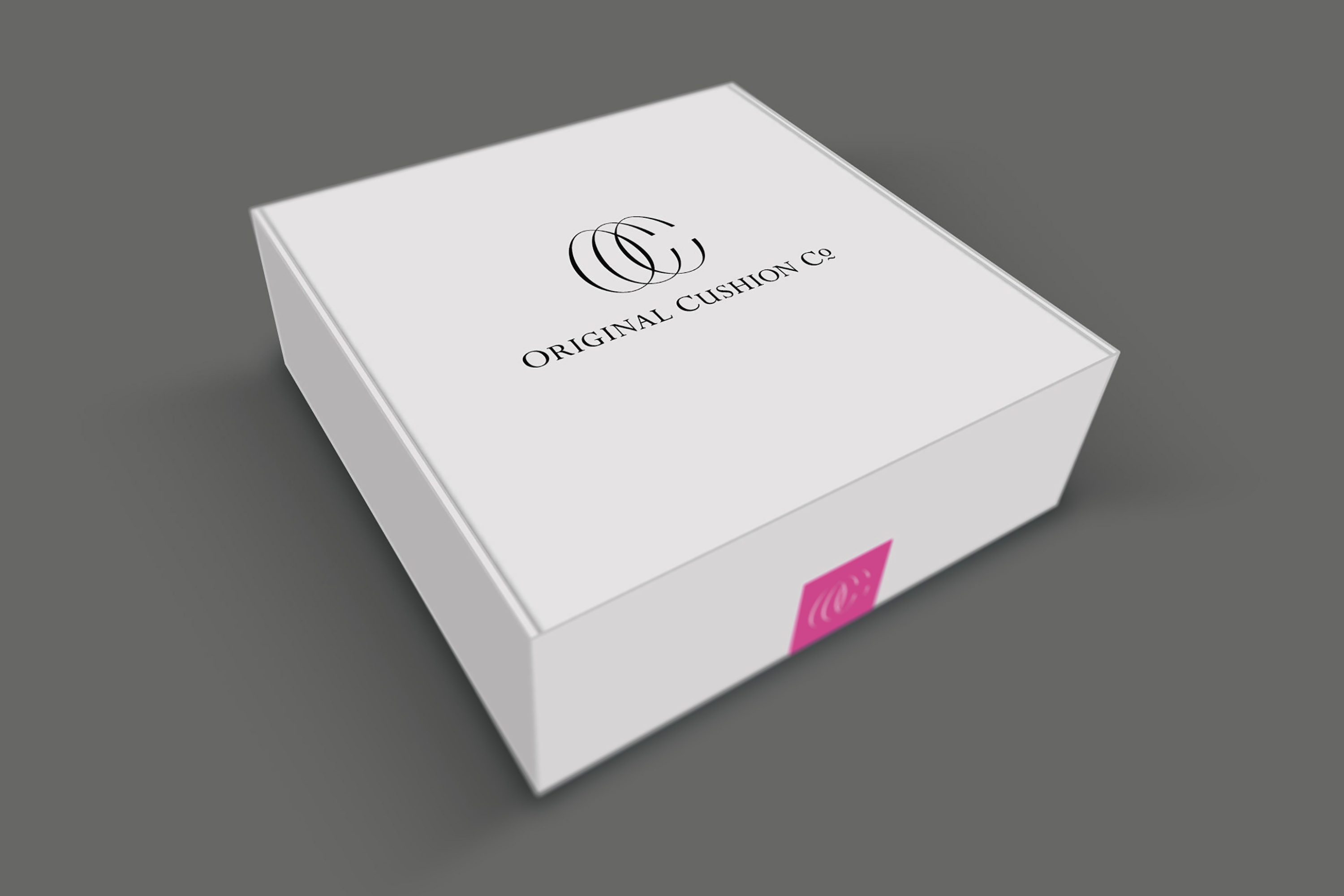 Original Cushion Company : packaging   Original Cushion Company : packaging