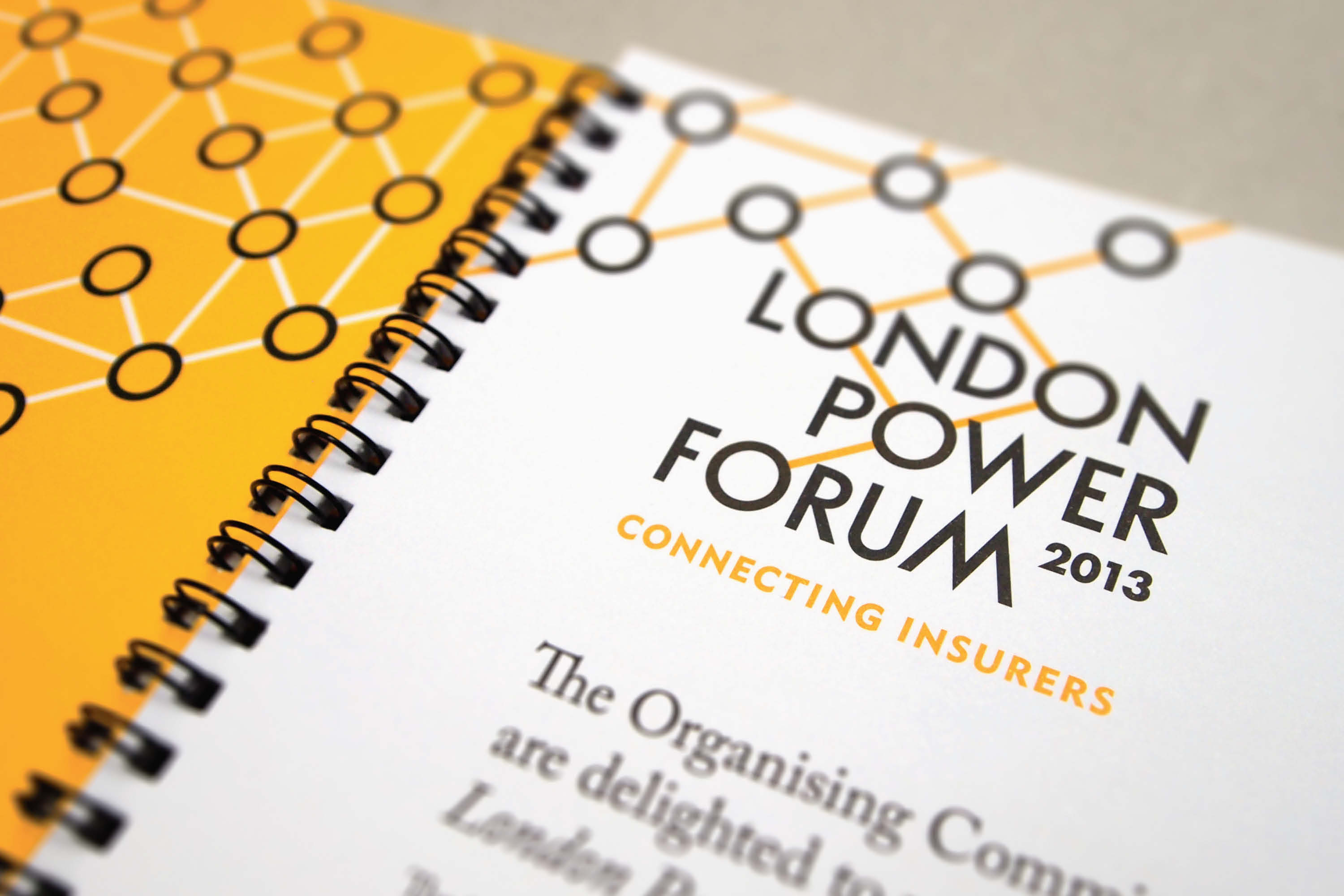 London Power Forum programme opening pages   London Power Forum programme opening pages
