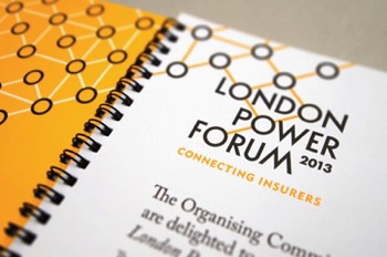  London Power Forum programme opening pages 