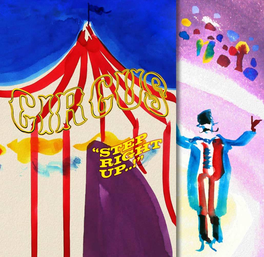 Circus Afternoon Tea gatefold cover