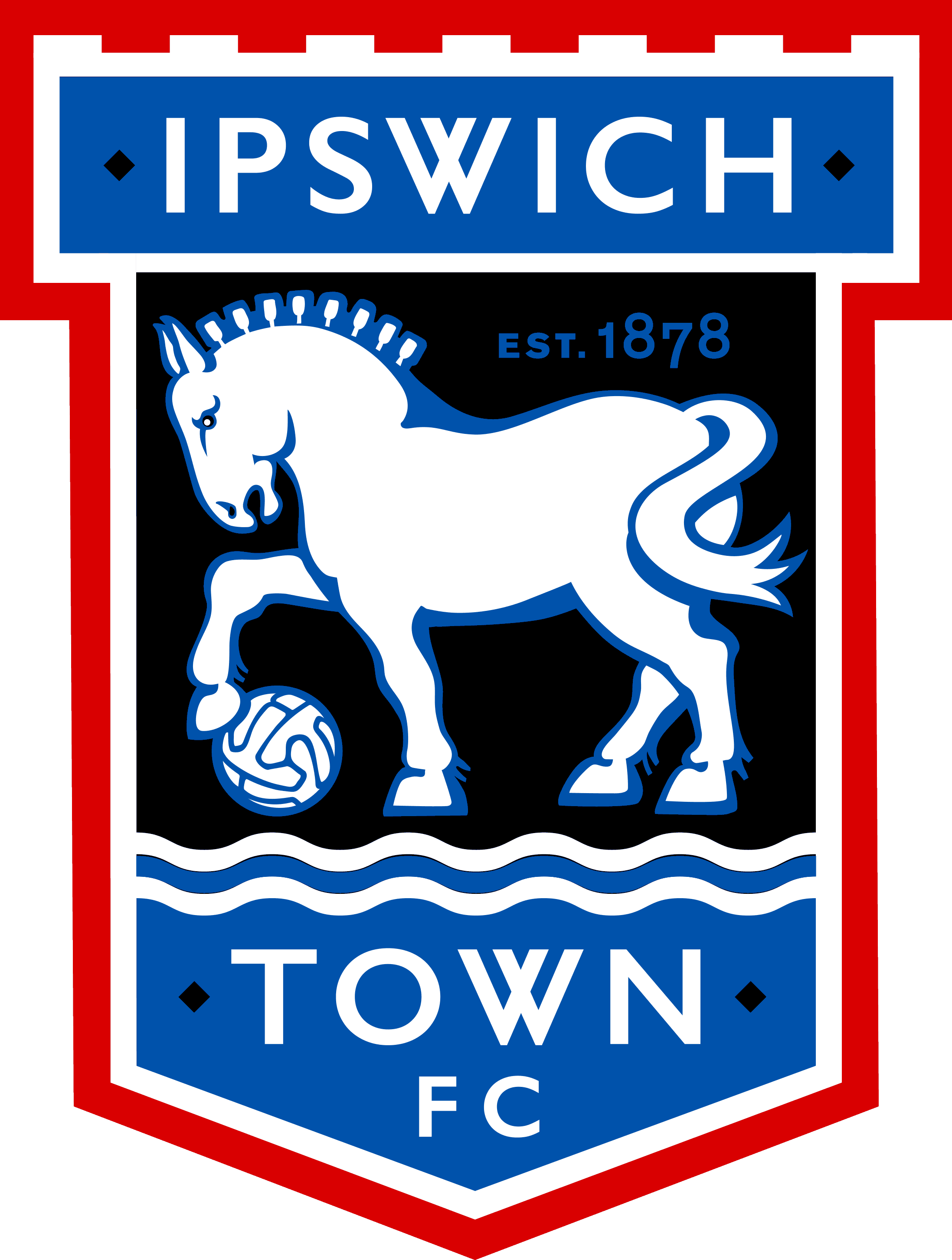 Come Hither Design, Ipswich Town logos. Work in progress