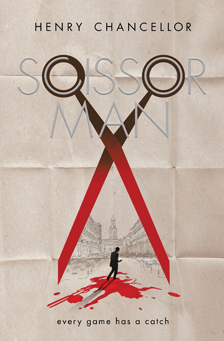 Scissorman bookcover concept design