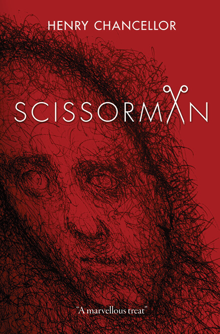 Scissorman bookcover concept design