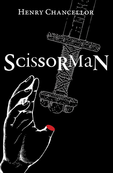 Scissorman bookcover concept design