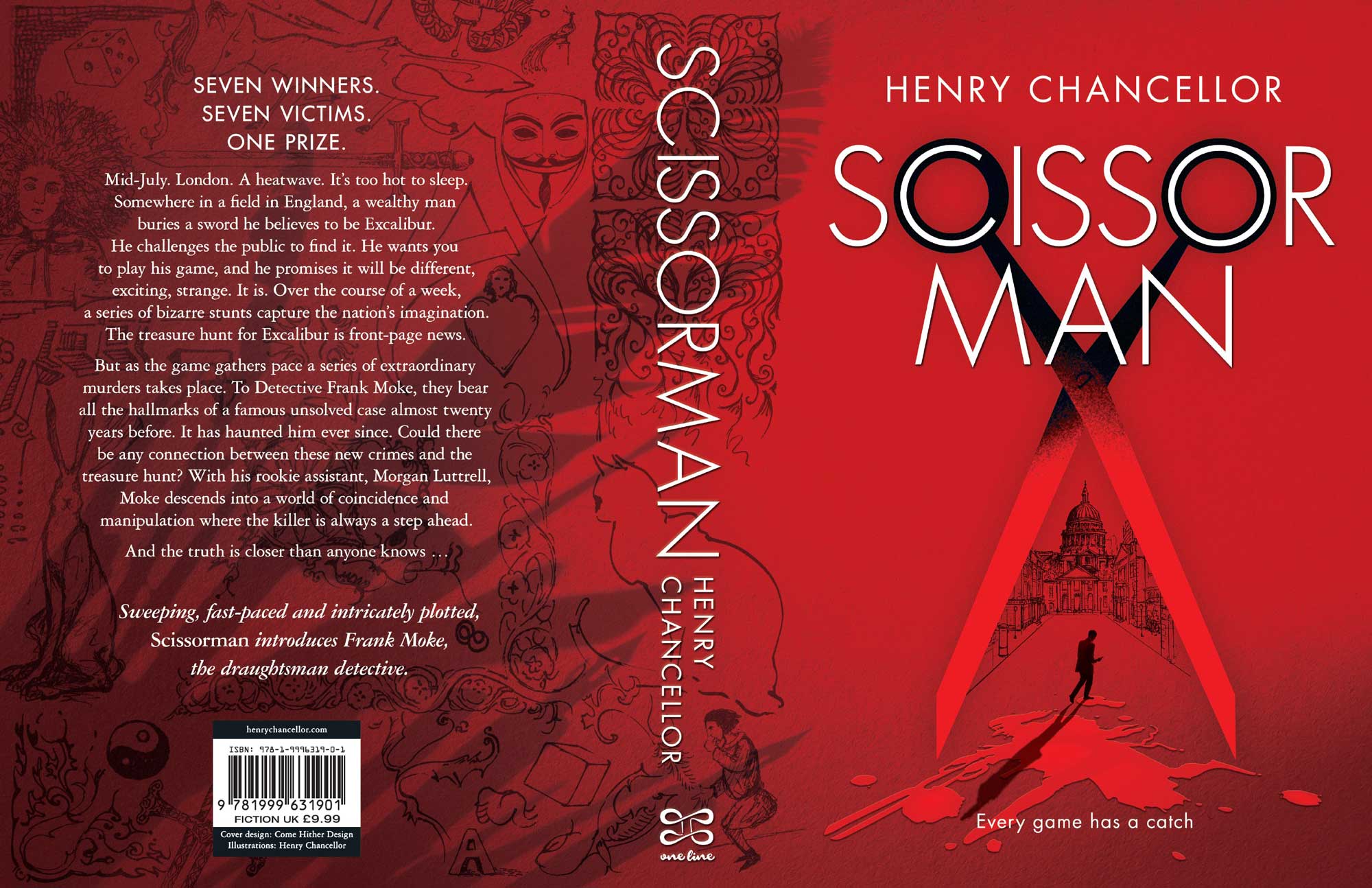 Scissorman bookcover complete design